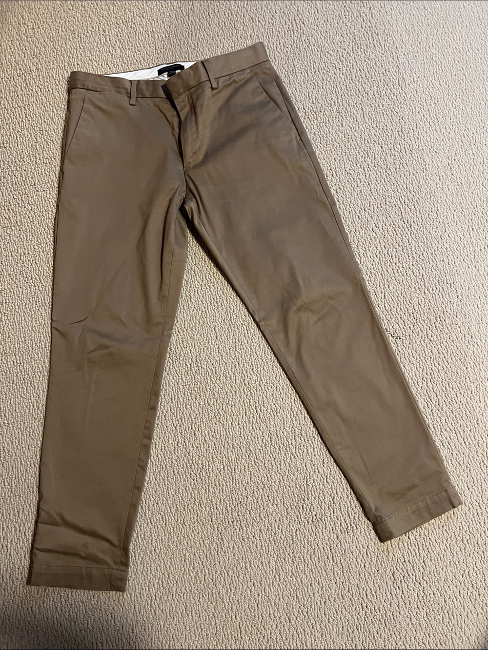 Men's Classic Slim Chino Pants - Khaki